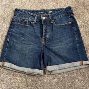Old Navy Dark Blue Denim Shorts